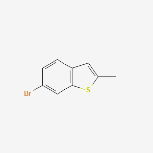 molecular formula C9H7BrS B1286652 6-Bromo-2-methylbenzo[B]thiophene CAS No. 912332-92-4