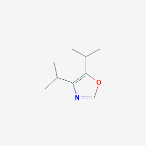 molecular formula C9H15NO B12866745 4,5-Diisopropyloxazole 
