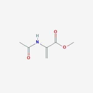 molecular formula C6H9NO3 B128669 2-乙酰氨基丙烯酸甲酯 CAS No. 35356-70-8