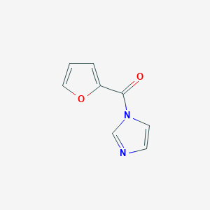 molecular formula C8H6N2O2 B12866911 Furan-2-yl(1H-imidazol-1-yl)methanone 