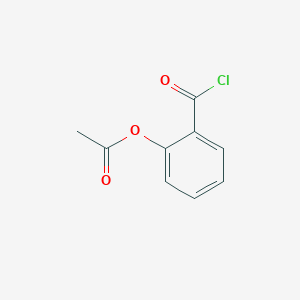 molecular formula C9H7ClO3 B128672 2-Acetoxybenzoyl chloride CAS No. 5538-51-2