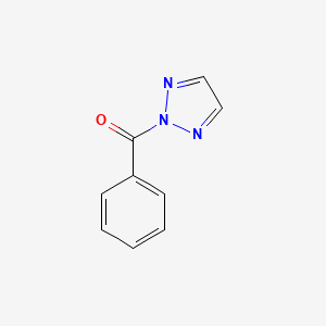 molecular formula C9H7N3O B12867608 Phenyl(2H-1,2,3-triazol-2-yl)methanone CAS No. 860573-38-2