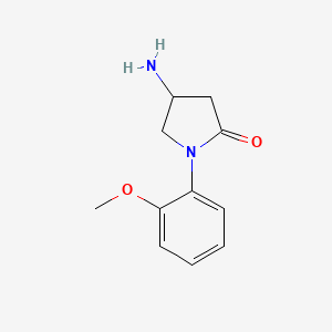 4-Amino-1-(2-methoxyphenyl)pyrrolidin-2-one
