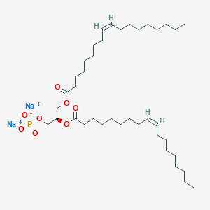 molecular formula C39H71Na2O8P B12867814 Sodium (R)-2,3-bis(oleoyloxy)propyl phosphate 