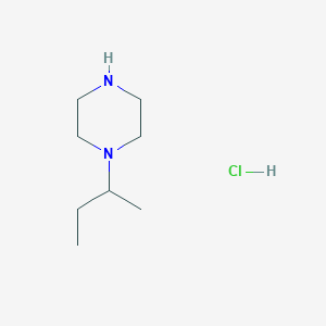 molecular formula C8H19ClN2 B1286864 1-sec-Butyl-piperazine hydrochloride CAS No. 435341-98-3
