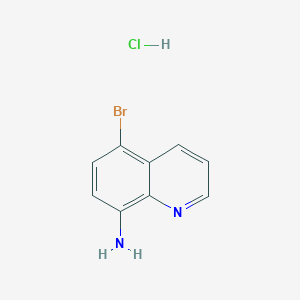 molecular formula C9H8BrClN2 B1286866 5-bromoquinolin-8-amine hydrochloride CAS No. 297760-76-0
