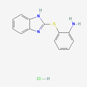 2-(1H-benzimidazol-2-ylthio)aniline hydrochloride