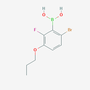 6-Bromo-2-fluoro-3-propoxyphenylboronic acid