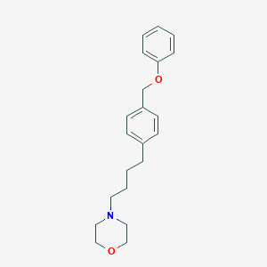 4-[4-[4-(Phenoxymethyl)phenyl]butyl]morpholine