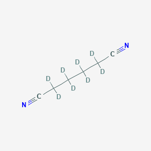 molecular formula C6H8N2 B128690 Adiponitrile-d8 CAS No. 34006-32-1