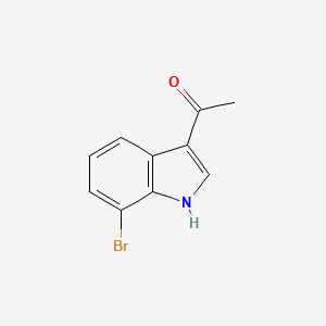 molecular formula C10H8BrNO B1286904 1-(7-Bromo-1H-indol-3-yl)ethanone CAS No. 944086-09-3