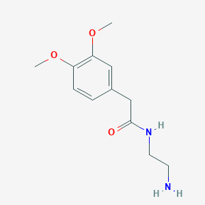 Benzeneacetamide, N-(2-aminoethyl)-3,4-dimethoxy-