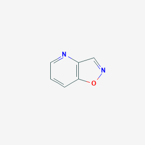 molecular formula C6H4N2O B12869654 Isoxazolo[4,5-B]pyridine CAS No. 76807-98-2