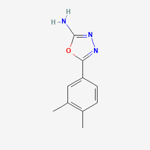 5-(3,4-Dimethylphenyl)-1,3,4-oxadiazol-2-amine