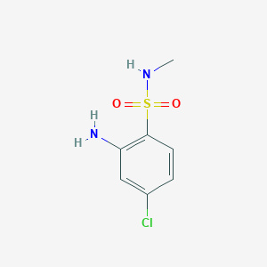 2-amino-4-chloro-N-methylbenzene-1-sulfonamide