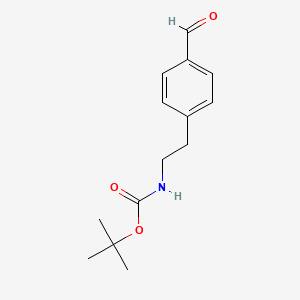 tert-Butyl 4-formylphenethylcarbamate