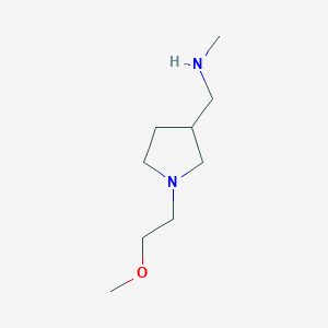 1-[1-(2-Methoxyethyl)pyrrolidin-3-YL]-N-methylmethanamine