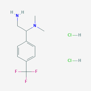 2-(Dimethylamino)-2-[4-(trifluoromethyl)phenyl]ethylamine dihydrochloride