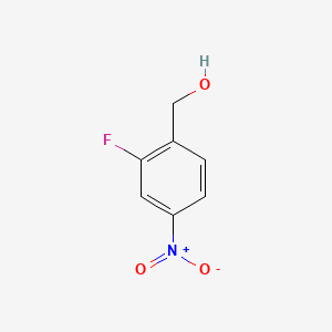 molecular formula C7H6FNO3 B1287130 (2-氟-4-硝基苯基)甲醇 CAS No. 660432-43-9