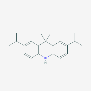 molecular formula C21H27N B12871367 2,7-Diisopropyl-9,9-dimethyl-9,10-dihydroacridine 