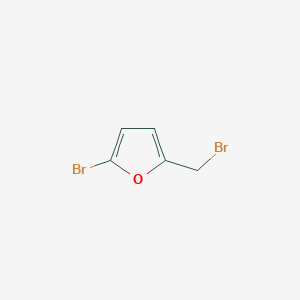 molecular formula C5H4Br2O B1287147 2-Bromo-5-(bromomethyl)furan CAS No. 251649-67-9