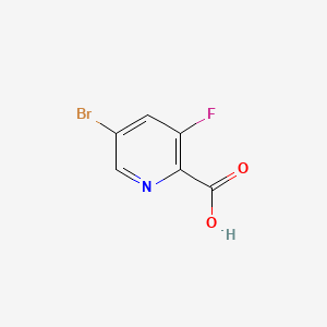 5-Bromo-3-fluoropyridine-2-carboxylic acid