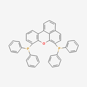 molecular formula C40H28OP2 B12871877 Benzo[kl]xanthene-6,8-diylbis(Diphenylphosphine) CAS No. 261733-20-4