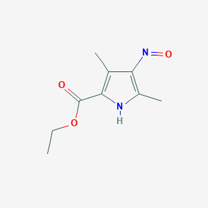 Ethyl 3,5-dimethyl-4-nitroso-1H-pyrrole-2-carboxylate