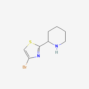 4-Bromo-2-(piperidin-1-YL)thiazole