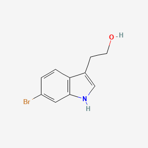 molecular formula C10H10BrNO B1287303 2-(6-Bromo-1H-indol-3-yl)ethanol CAS No. 214915-72-7
