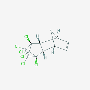 molecular formula C₁₂H₈Cl₆ B128732 Isodrin CAS No. 465-73-6