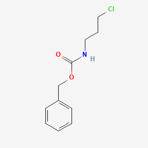 molecular formula C11H14ClNO2 B1287329 benzyl N-(3-chloropropyl)carbamate CAS No. 53602-19-0