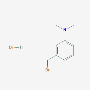 3-(bromomethyl)-N,N-dimethylaniline hydrobromide