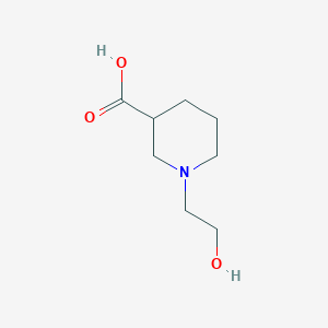 1-(2-Hydroxyethyl)piperidine-3-carboxylic acid