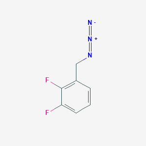 molecular formula C7H5F2N3 B1287387 1-(Azidomethyl)-2,3-difluorobenzene 