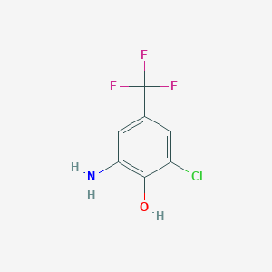 2-Amino-6-chloro-4-(trifluoromethyl)phenol