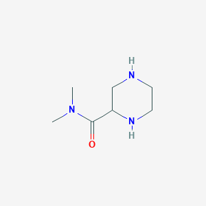 N,N-dimethylpiperazine-2-carboxamide
