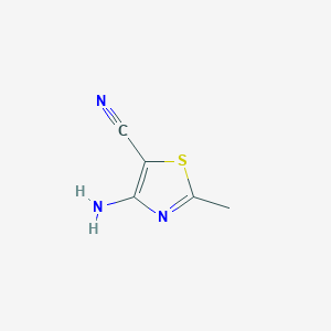 4-amino-2-methyl-5-Thiazolecarbonitrile