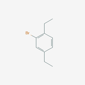 molecular formula C10H13B B1287423 2-Bromo-1,4-diethylbenzene CAS No. 52076-43-4