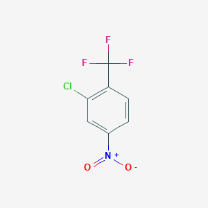molecular formula C7H3ClF3NO2 B128743 2-Chloro-4-nitrobenzotrifluoride CAS No. 151504-80-2