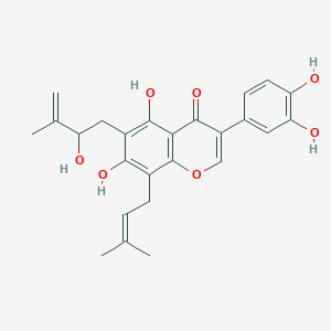 molecular formula C25H26O7 B128746 Millewanin G CAS No. 874303-33-0