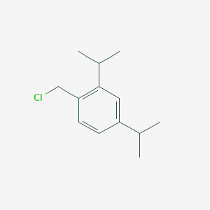 molecular formula C13H19Cl B1287461 1-(Chloromethyl)-2,4-bis(propan-2-yl)benzene CAS No. 122776-87-8
