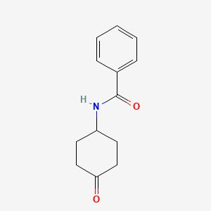 molecular formula C13H15NO2 B1287465 4-Benzamido-cyclohexanone CAS No. 73204-06-5