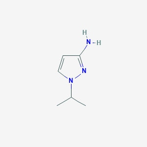 molecular formula C6H11N3 B1287518 1-isopropyl-1H-pyrazol-3-amine CAS No. 857267-04-0
