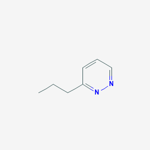 molecular formula C7H10N2 B1287532 3-Propylpyridazine CAS No. 28200-53-5