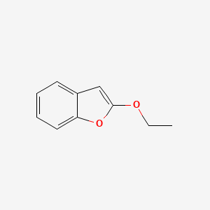 molecular formula C10H10O2 B12875588 2-Ethoxy-1-benzofuran CAS No. 871896-52-5