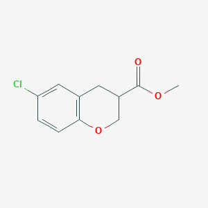 6-Chloro-chroman-3-carboxylic acid methyl ester