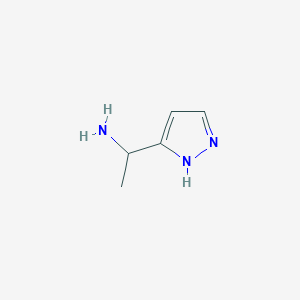 1-(1H-Pyrazol-3-yl)ethanamine