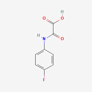 molecular formula C8H6FNO3 B1287605 [(4-Fluorophenyl)amino](oxo)acetic acid CAS No. 69066-43-9