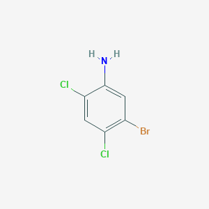 molecular formula C6H4BrCl2N B1287617 5-Bromo-2,4-dichloroaniline CAS No. 258344-01-3